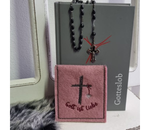 Stickserie ITH -  Rosenkranztasche Vol. 2